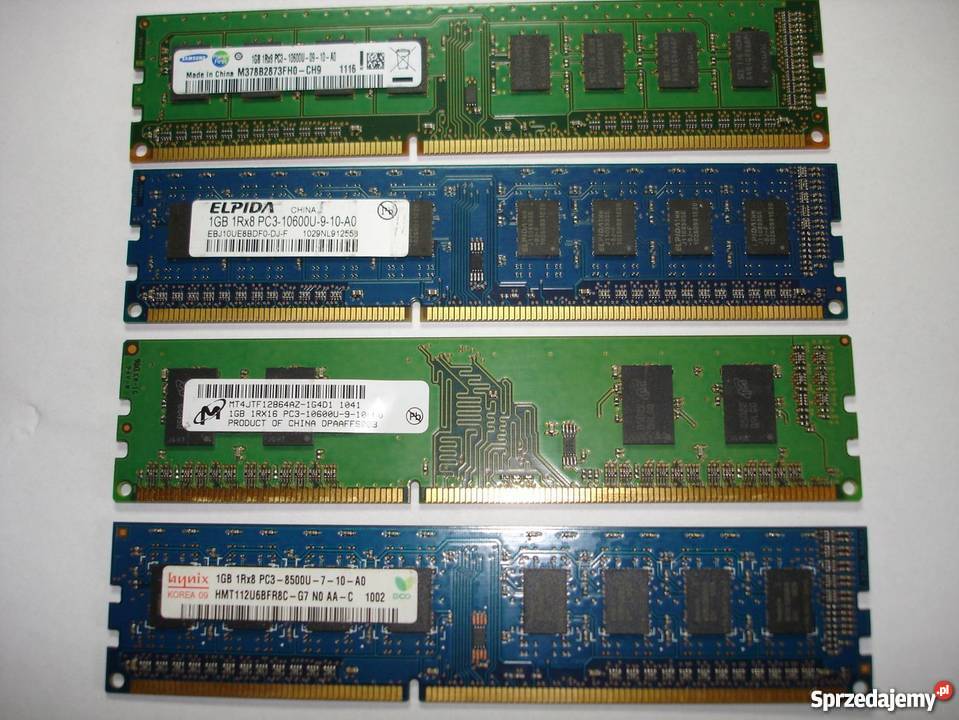 Pamięci RAM DDR1 DDR2 SDRAM do komputera Warszawa sprzedam