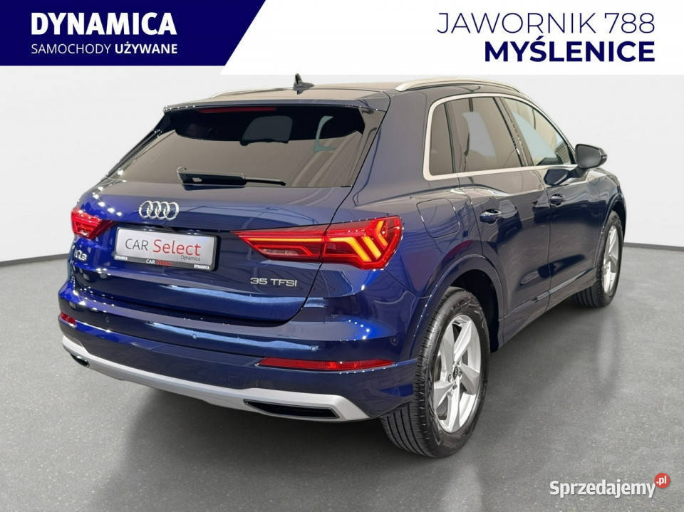 Audi Q3 VAT 23 Advanced 35TFSI 150 Stronic 2024 czujnik martwego pola małopolskie Myślenice