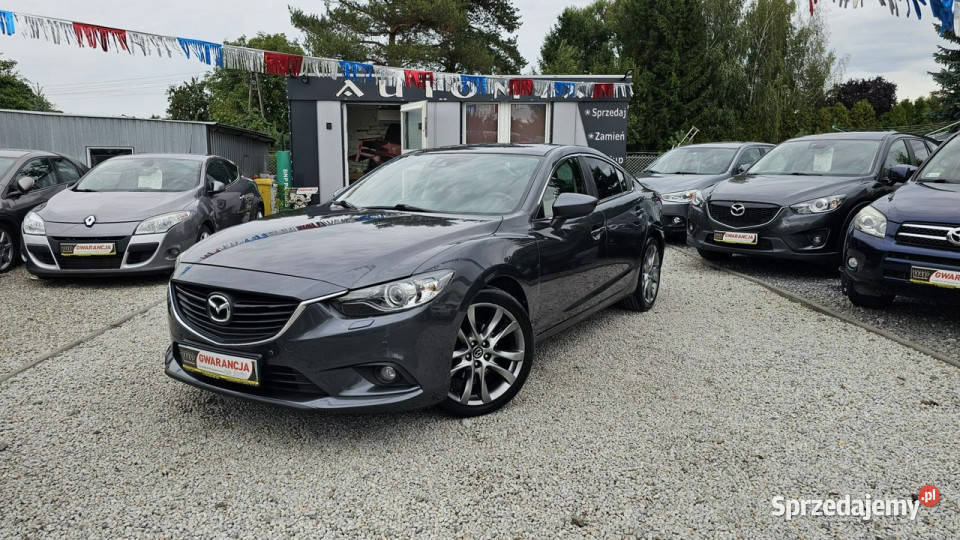 Mazda 6 ŚlicznaSuper wyposażonaWIELE grafitowy 6 Świdnica