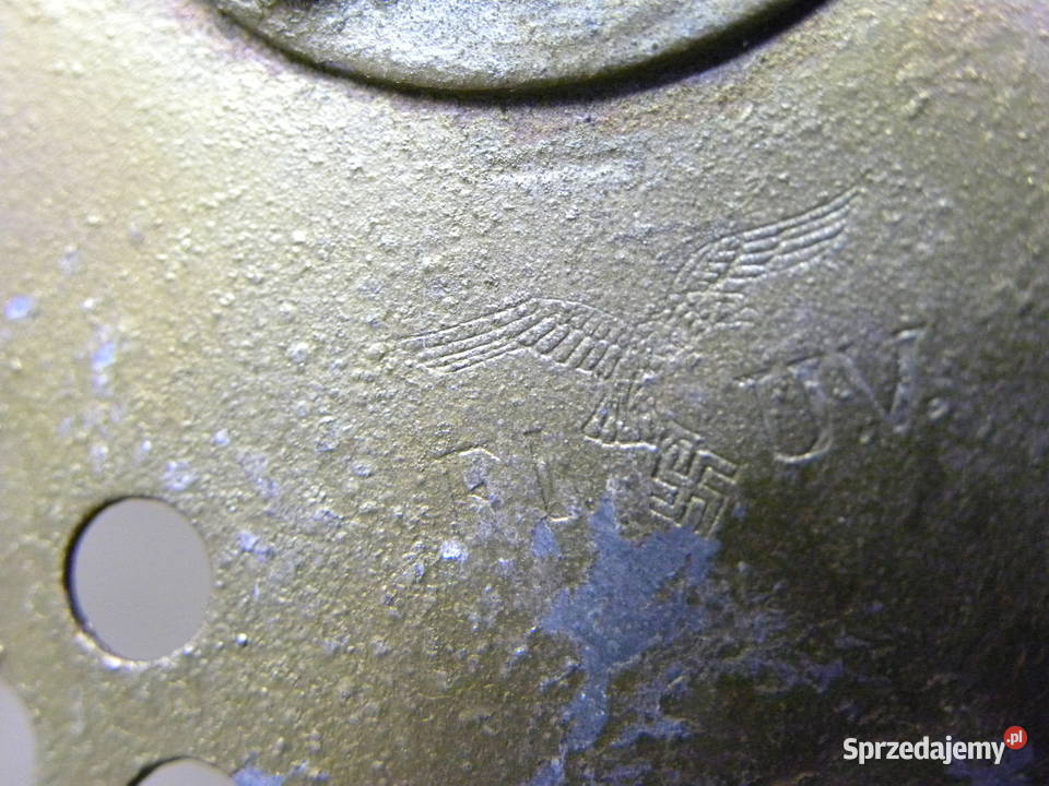 Niemiecka lampa świecowa wojskowa Luftwaffe 1941 Legnica