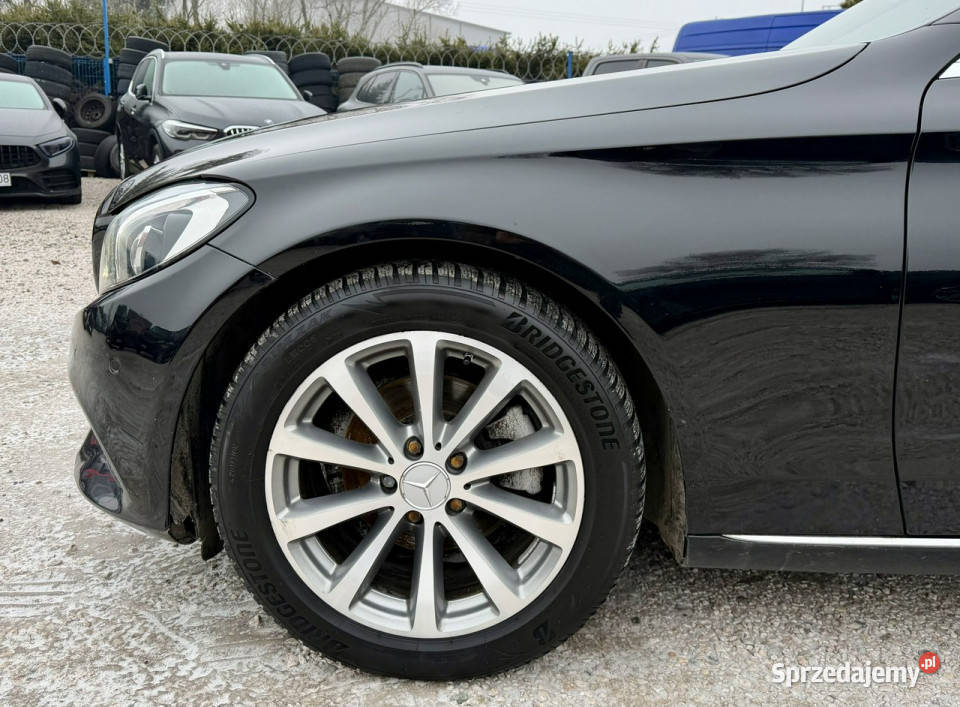 Mercedes C 180 LEDNaviPDCSerwisGwarancja W205 światła do jazdy dziennej dolnośląskie Kamienna Góra