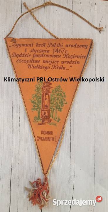 Kozienice PTTK proporczyk PRL Militaria Bielsko-Biała