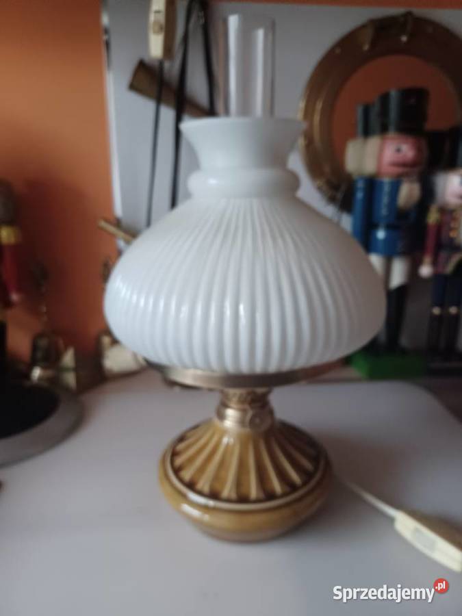 Piękna Iampa stołowa PRL Dom i Ogród Poznań