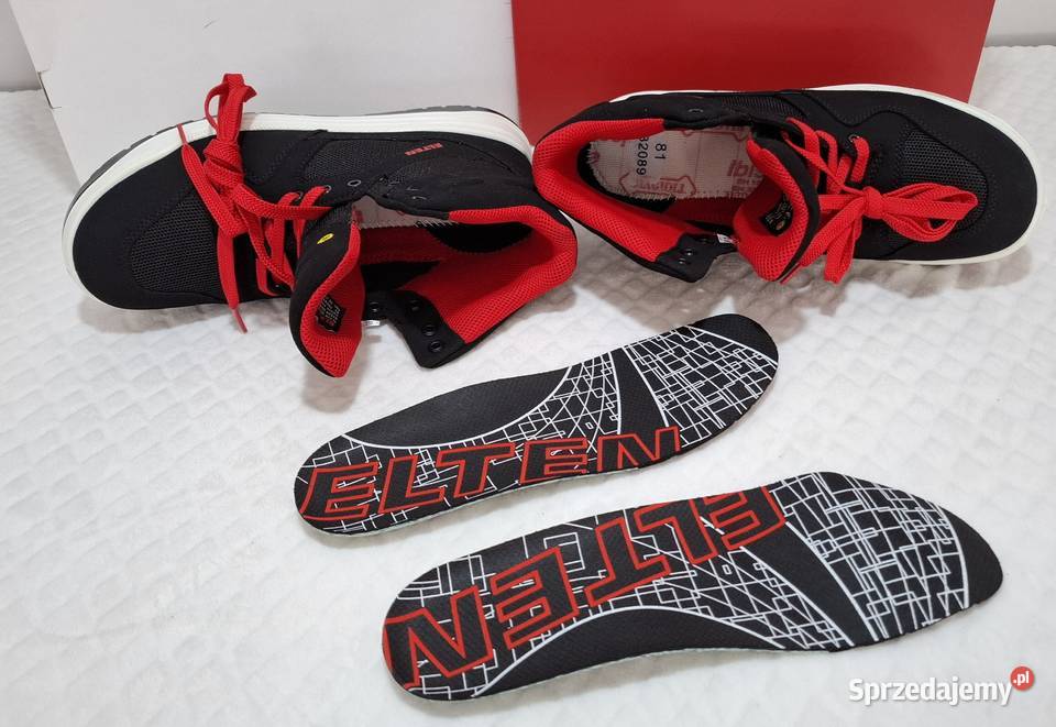Buty robocze przemysłowe Elten Lakers black Mid 30cm sprzedam