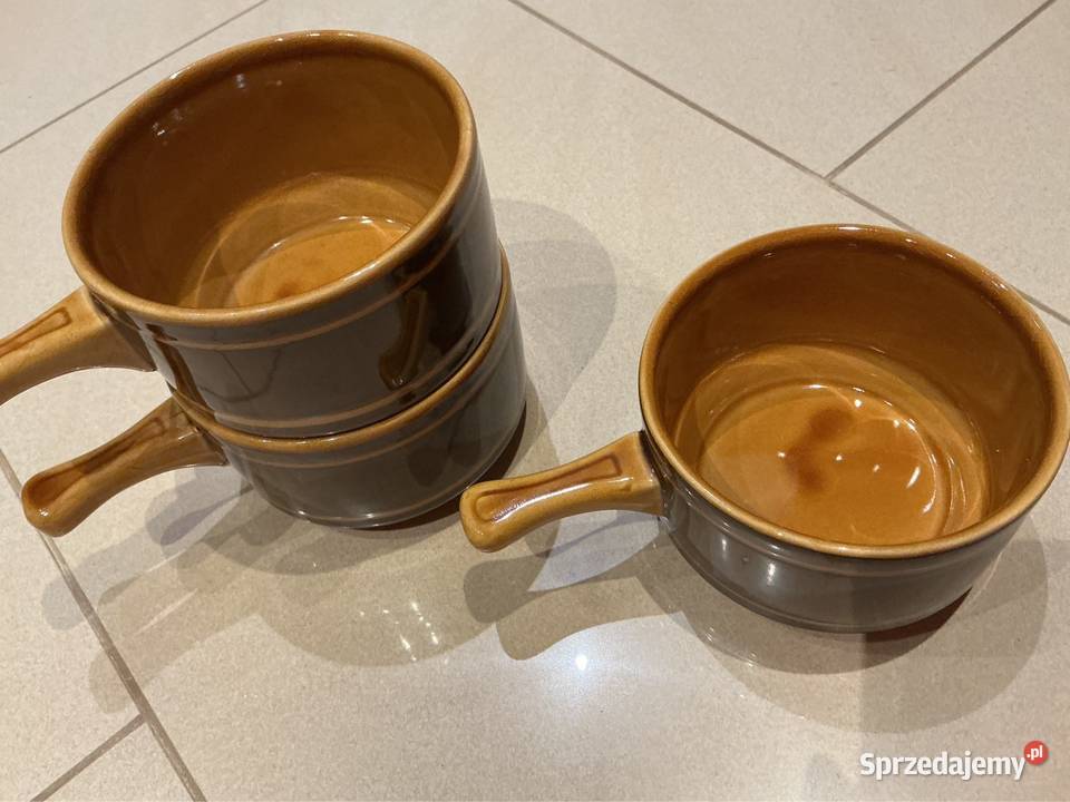 Miseczki Ceramiczne z Uchwytem Kokliki 3 Nowa Sól
