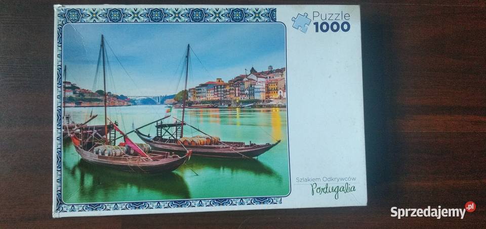 Puzzle ułożone 1000 elementów Papier śląskie Piekary Śląskie