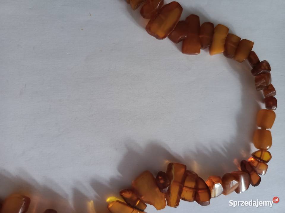 Naszyjnik Bursztyn Vintage Białystok