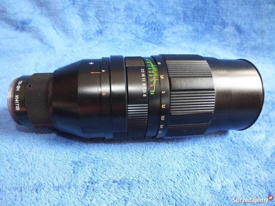 Obiektyw Teleobiektyw Jupiter 21M 4200 pokrowiec lubuskie Żary