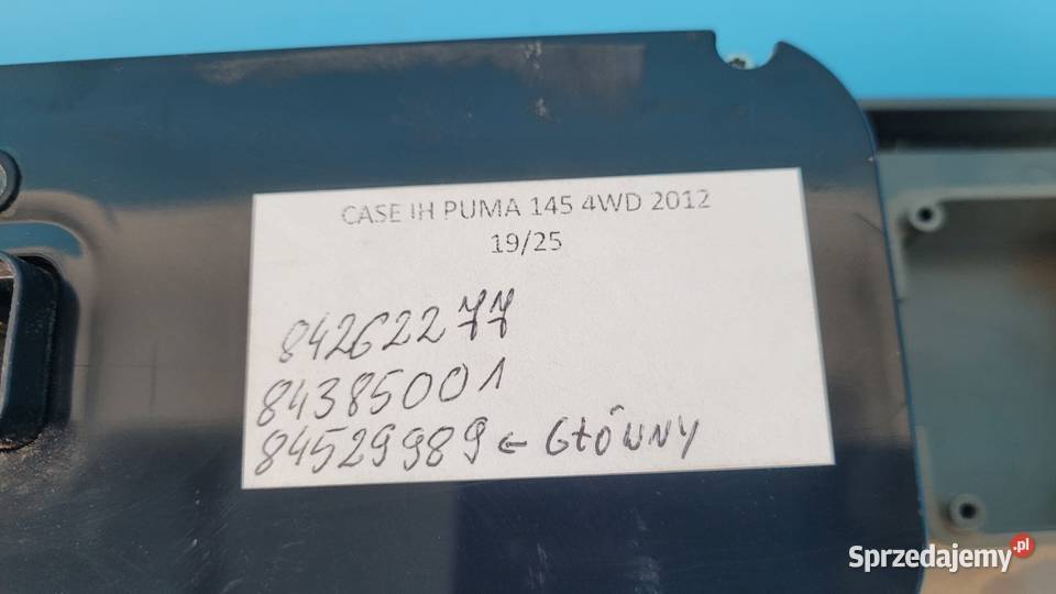CASE IH PUMA 145 12r LICZNIK MONITOR PANEL Elektryka i zapłon Kolno