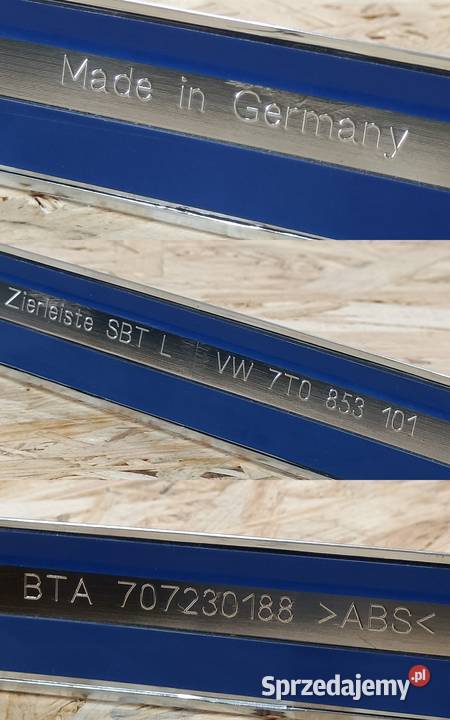 VW T7 MULTIVAN LISTWA DRZWI LEWA CHROM SATYNOWY Pleszew sprzedam