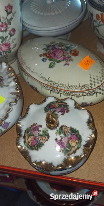 Puzderko szkatułka Ze scenami dworskimi Na 4 Gdańsk