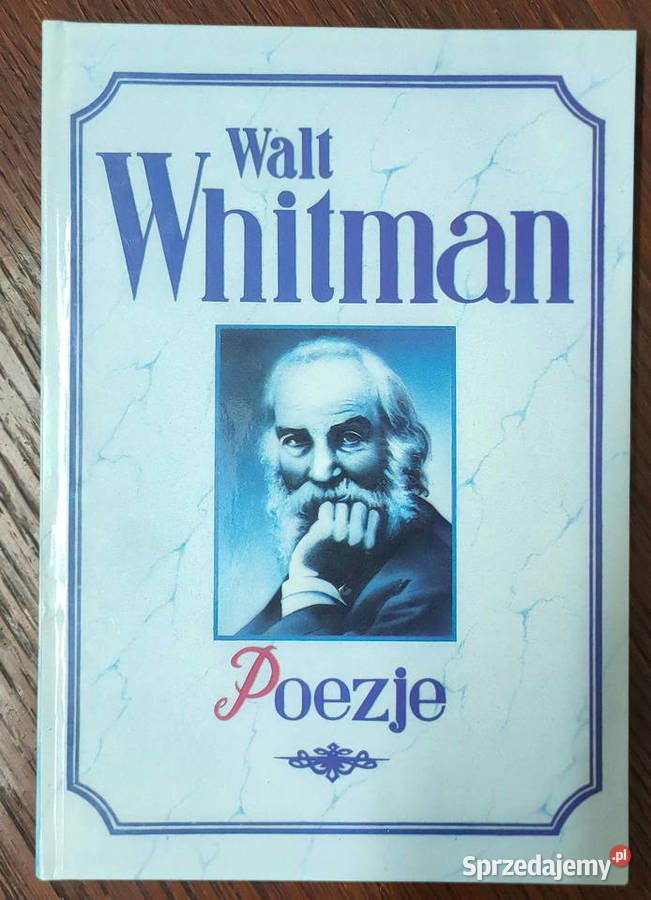 Poezje Walt Whitman twarda Sosnowiec