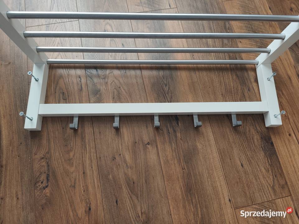 Zestaw Tjuslig Ikea Ławka na buty wieszak Akcesoria meblowe Wieliszew