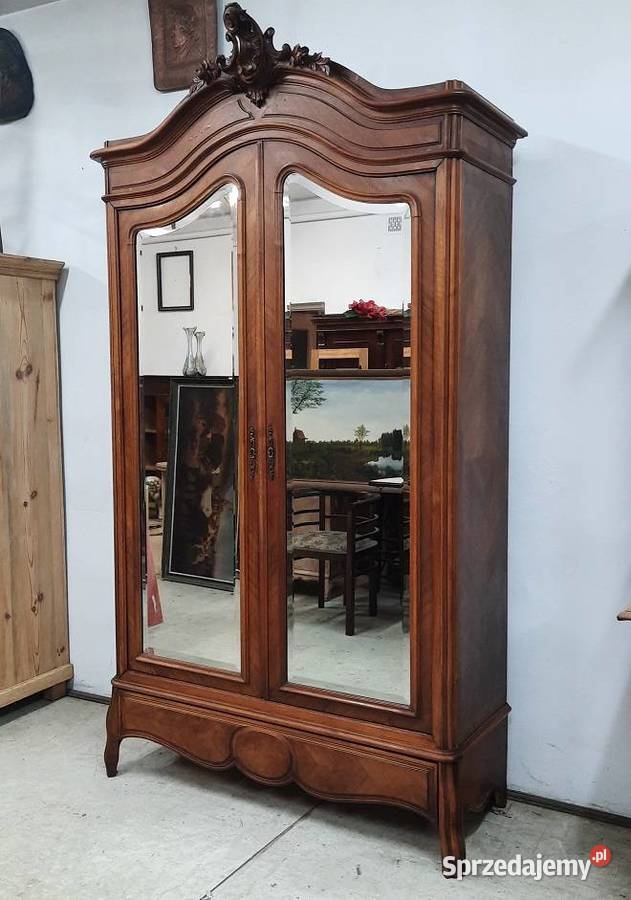 Piękna Stara Szafa Francuska Rocaille Marki