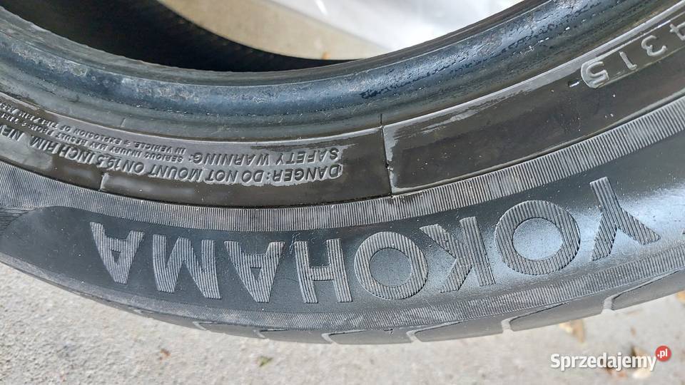 opony Yokohama Advan Sport 2355519 lato Samochodowe Mrzezino sprzedam