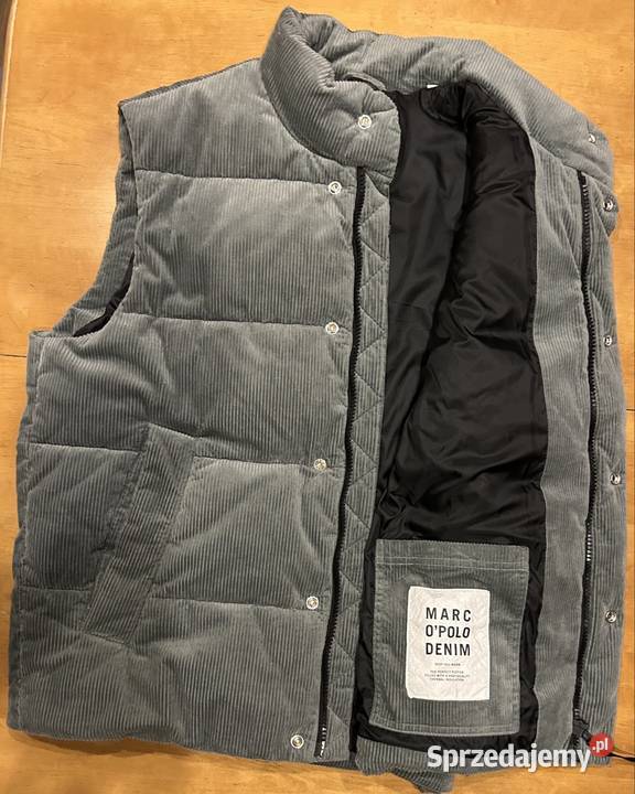 Kamizelka sztruksowa XL ciepła z puchu Opole