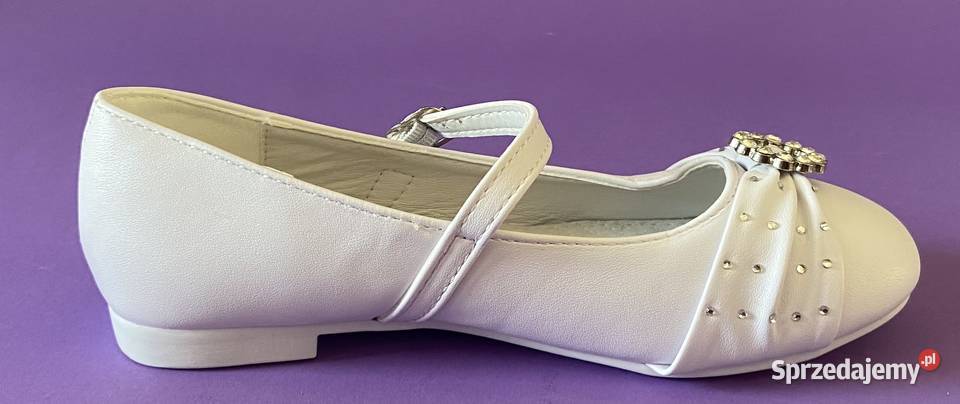 Dziewczęce białe baleriny rozmiar 29 1319