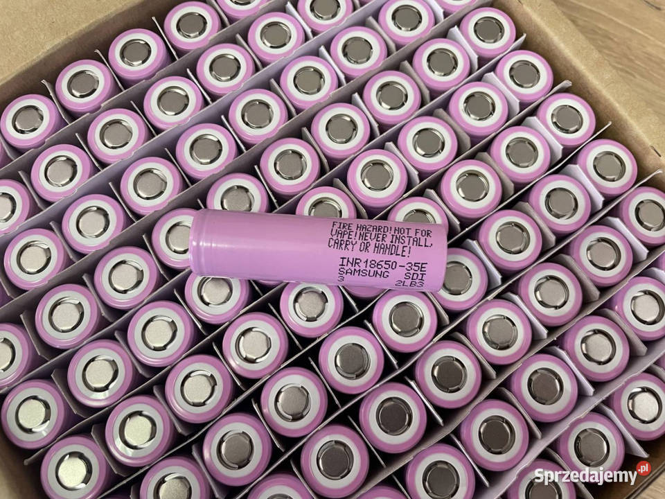 Nowe ogniw Samsung INR18650 35E 3450mAh 8A
