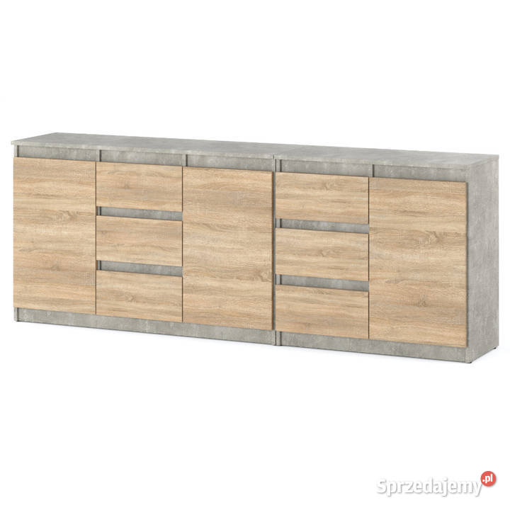 Komoda 6 Szuflad 200 Do Sypialni Salonu Agnes Elbląg sprzedam