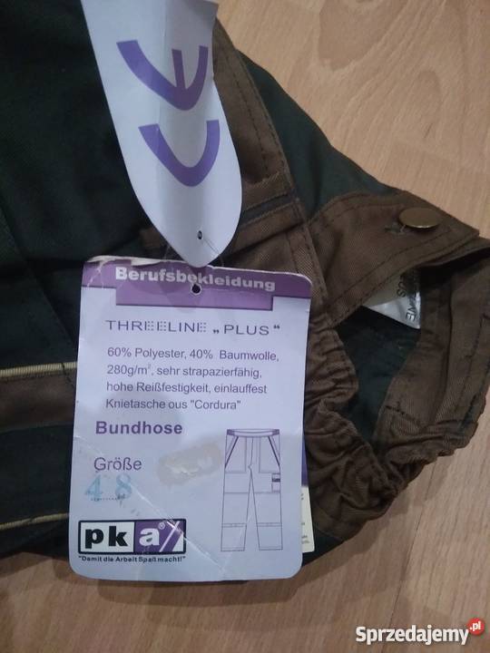 Spodnie robocze PKA 46 48 90 94 64 nowe Libusza