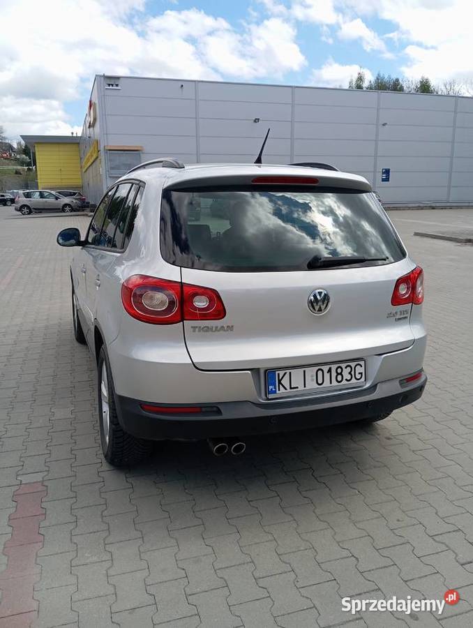 Volkswagen Tiguan 20 TDI 170 track field z Włoch czujnik deszczu Limanowa