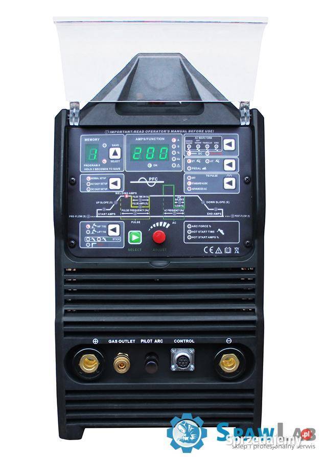 Welder Fantasy JET TIG III ACDC 200 3w1 IGBT PFC Krotoszyn