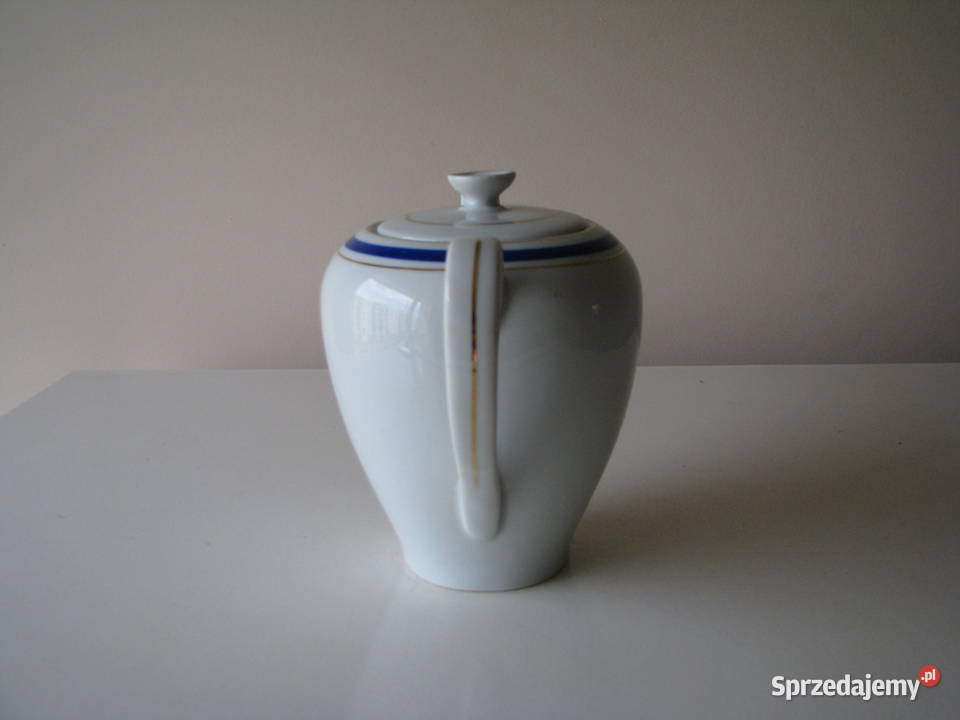 Dzbanek porcelanowy imbryk Wawel Ruszczyński Dzbanki, karafki i mleczniki Brzegi