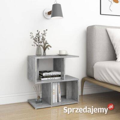 vidaXL Szafka nocna szarość betonu 50x30x515 Warszawa
