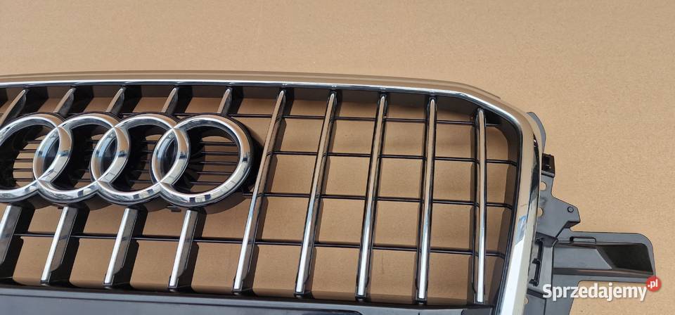 AUDI Q5 8R ATRAPA CHŁODNICY GRILL CHROM LISTWA Bieleń