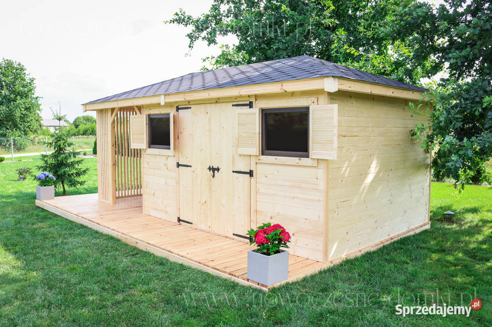 Domek narzędziowy ogrodowy Torino 1 wym 3 x 5