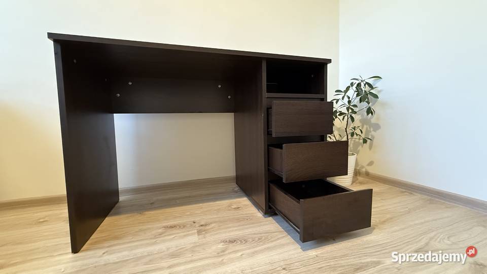 Biurko w kolorze wenge Biurka Krynica-Zdrój