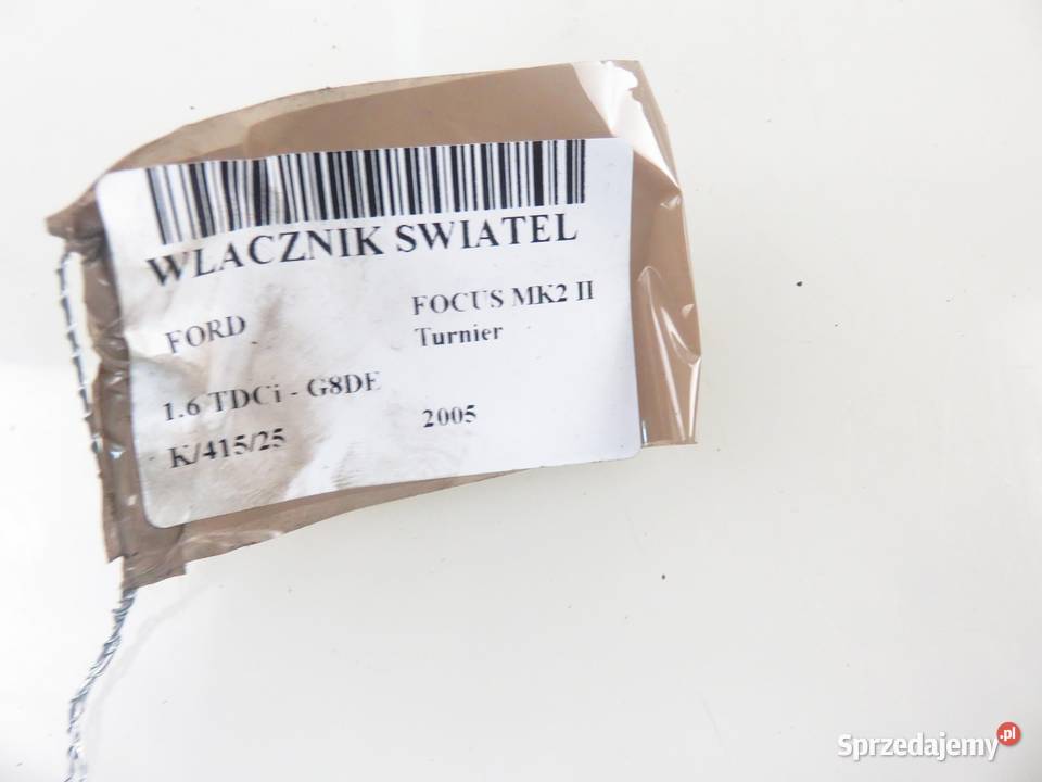 WŁĄCZNIK ŚWIATEŁ FORD FOCUS MK2 II 4M5T13A024LA