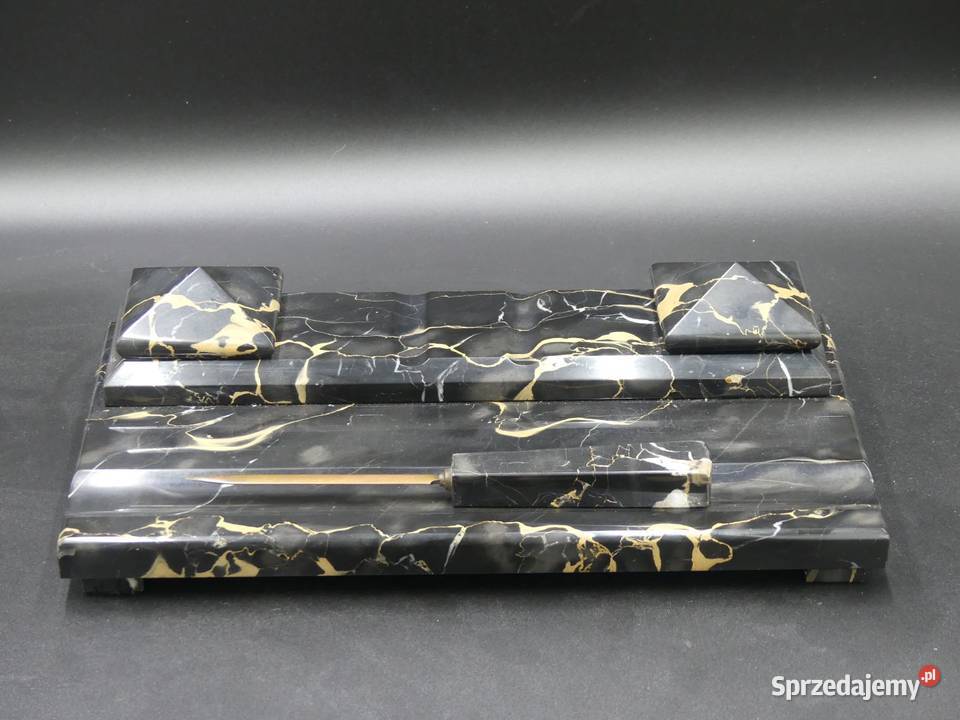 Piękny duży przybornik kałamarz garnitur na wielkopolskie Poznań sprzedam