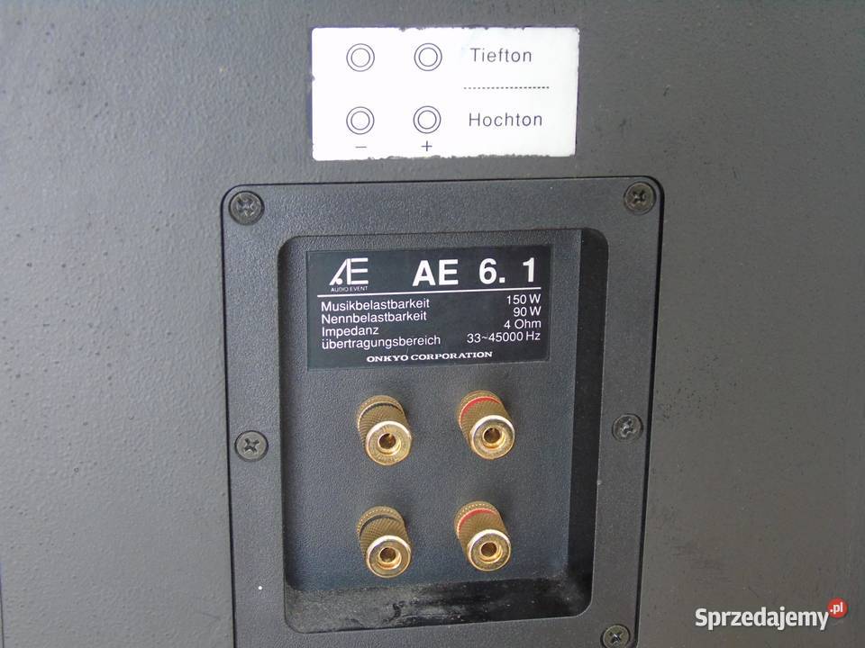 Kolumny Audio Event 61 sprawne 2 x 150 wat Jasło