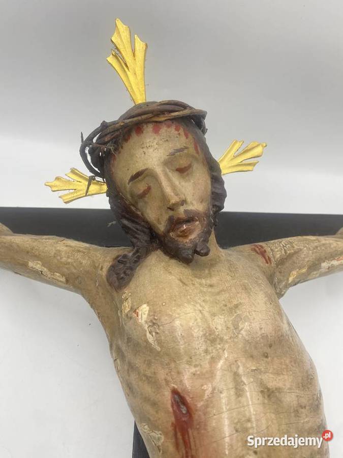 Krucyfiks Jezus na krzyżu rzeźba 100 Poznań