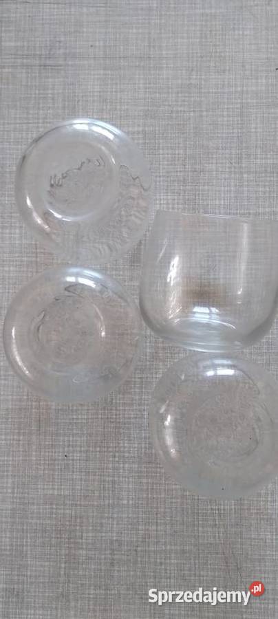 Szklanki beczułki PRL wielkopolskie Koło sprzedam