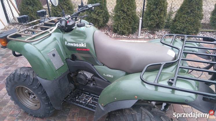 Kawasaki KVF 360Transport cala Polska wielkopolskie