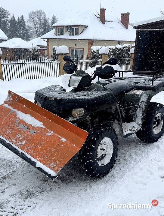 Quad Polaris 500 3 2012r pług 4x4 turystyczny
