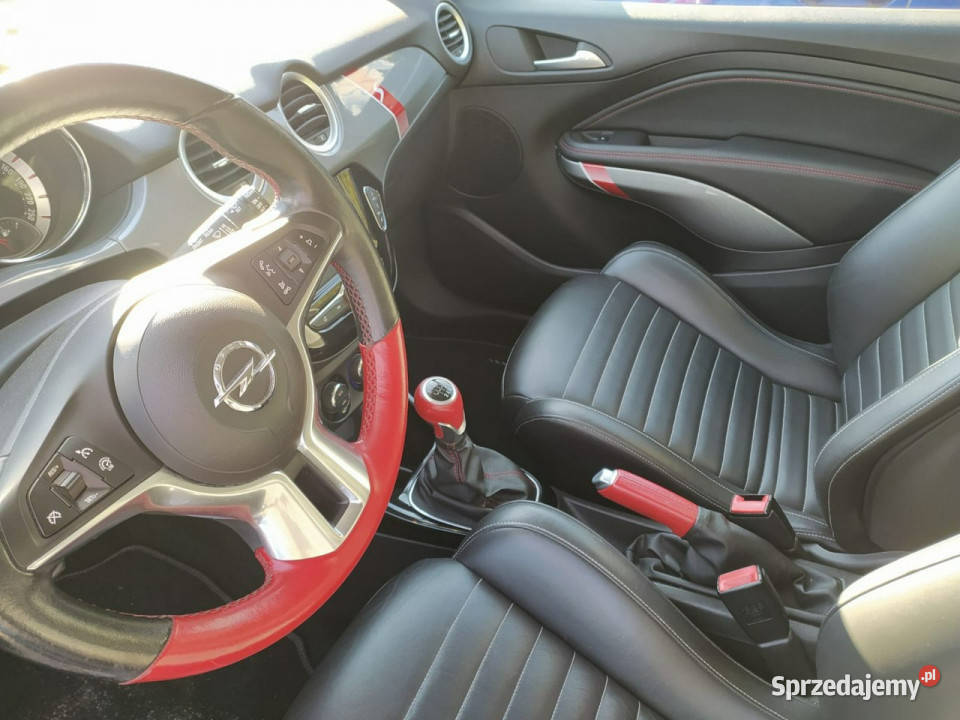 Opel Adam 14 TURBO S 150 Fotele Sportowe Recaro Łódź