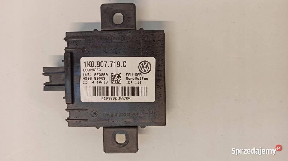MODUŁ SENSOR ALARMU VW EOS 1K0907719C dolnośląskie sprzedam
