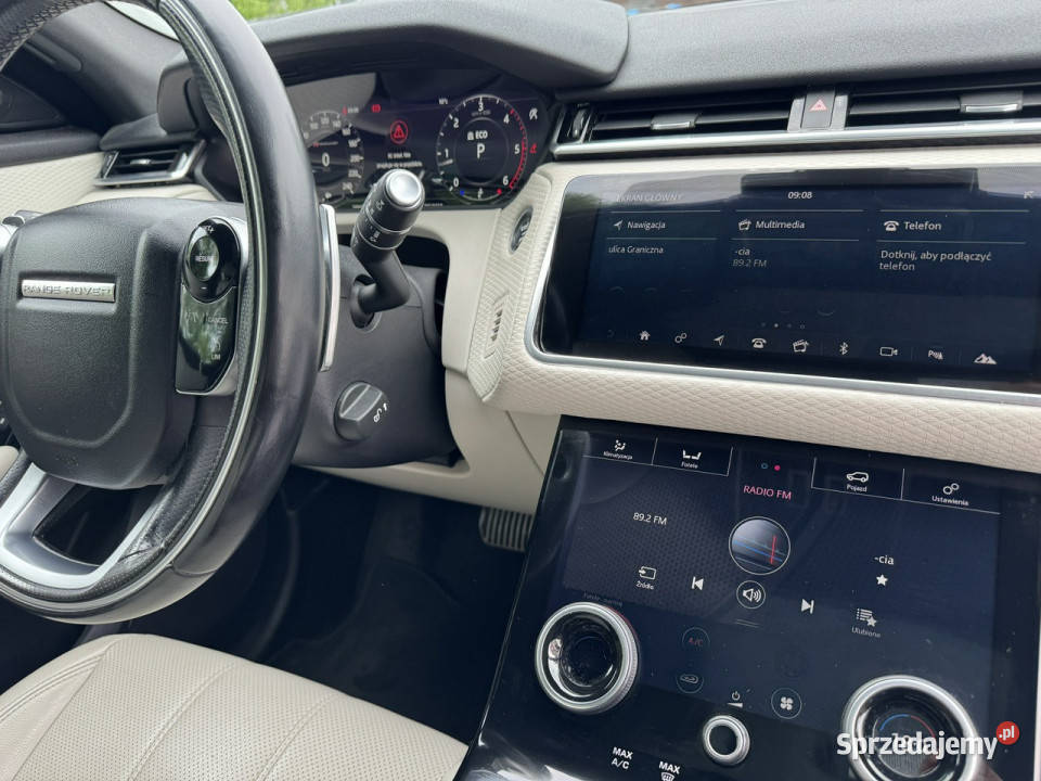 Land Rover Range Rover VELAR Dynamic 241 4x4 Rok produkcji 2017 Range Rover Velar Łodygowice