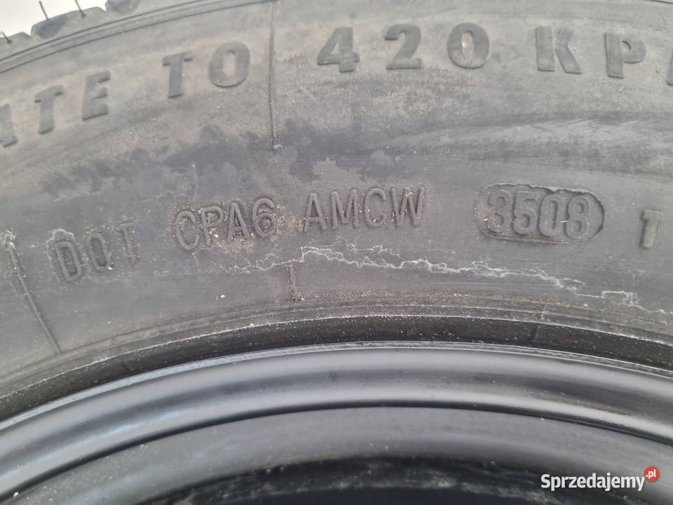 KOŁO DOJAZDOWE Ford C Focus Mk2 II 12590 R16 Chełm
