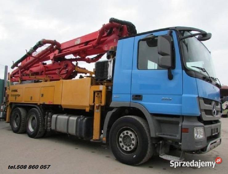 Pompa do betonu SCHWING 31m Mercedes 6x4 Warszawa
