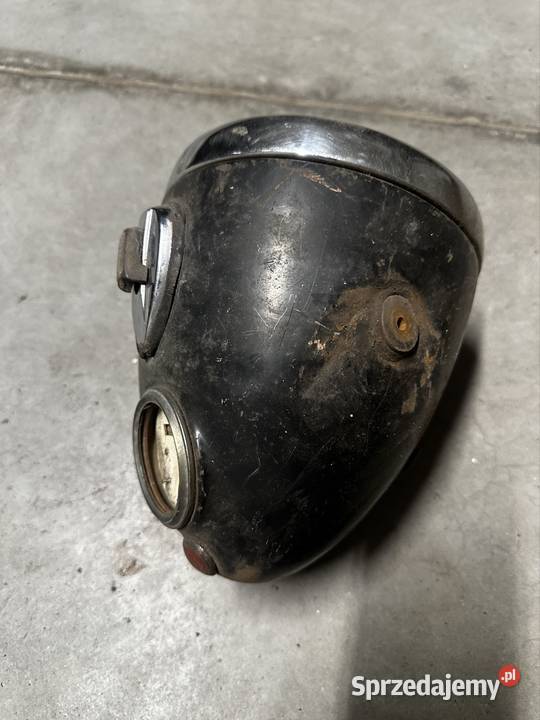 Skorupa lampy lampa odbłyśnik licznik stacyjka Białystok
