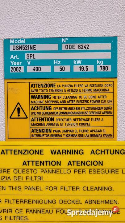 Suszarnia suszarka suchego powietrza Piovan Białogard