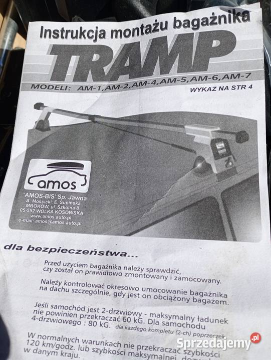 Okazja Bagażnik dachowy nowy opolskie