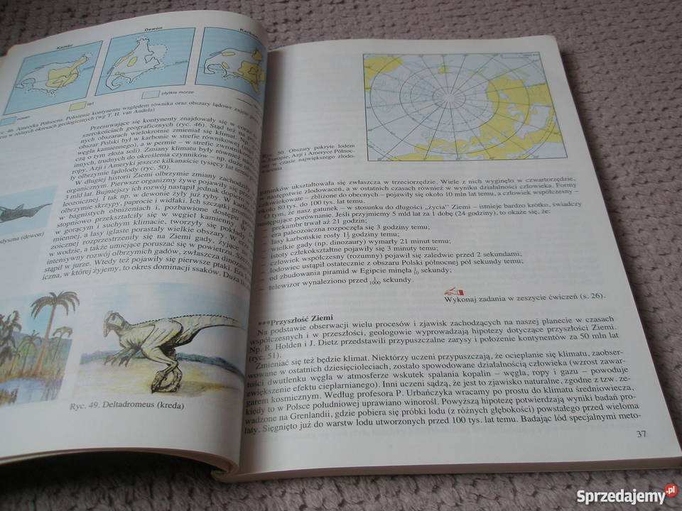 Geografia Ziemia nasza planeta J Mordawski i Ostrołęka sprzedam