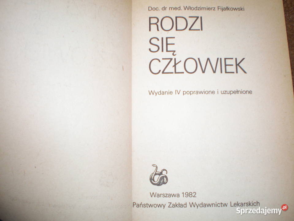Sprzedam książkę Rodzi się człowiek używana stan Piekary Śląskie