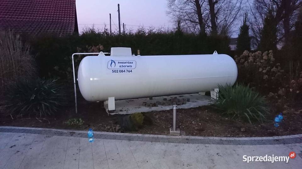 Zbiornik na gaz 4850 l naziemny NOWY, Polski Producent