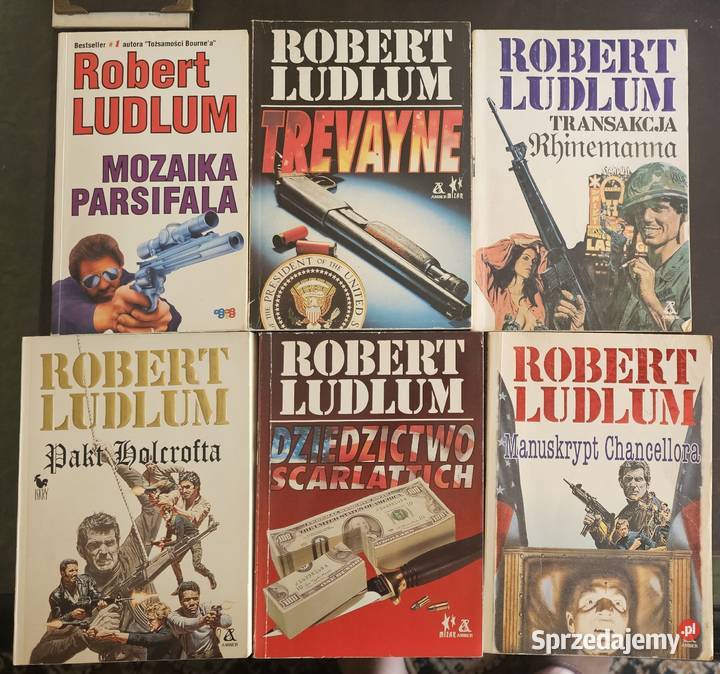 Robert LUDLUM zestaw książek 22 Katowice